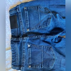 Rock and Roll straight legged blue jeans   Size 31x34
